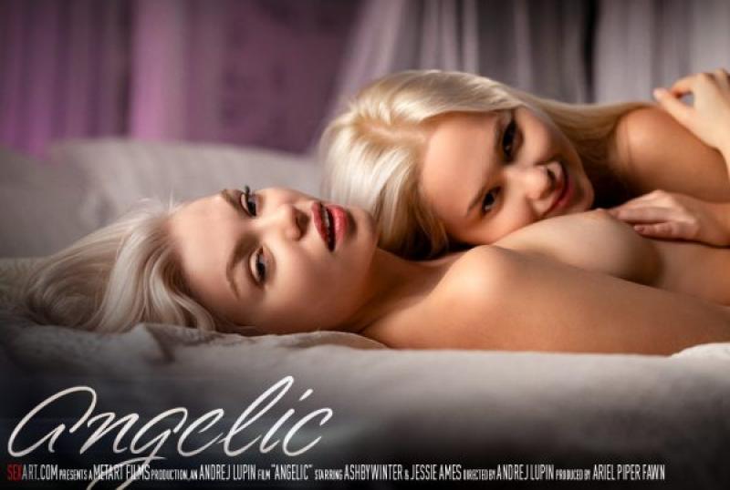 SexArt – Ashby Winter And Jessie Ames Angelic Lesbian Porn Video