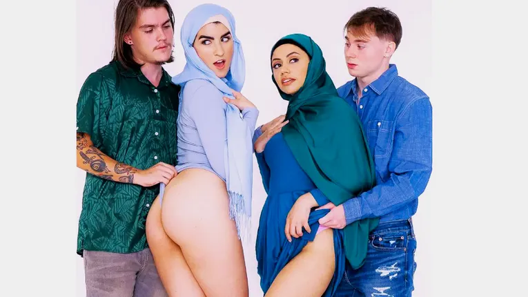 SisSwap – Rose Darling And Nikki Slick Forbidden Foursome